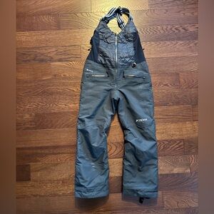 Klim Grey Snow Bib Overalls